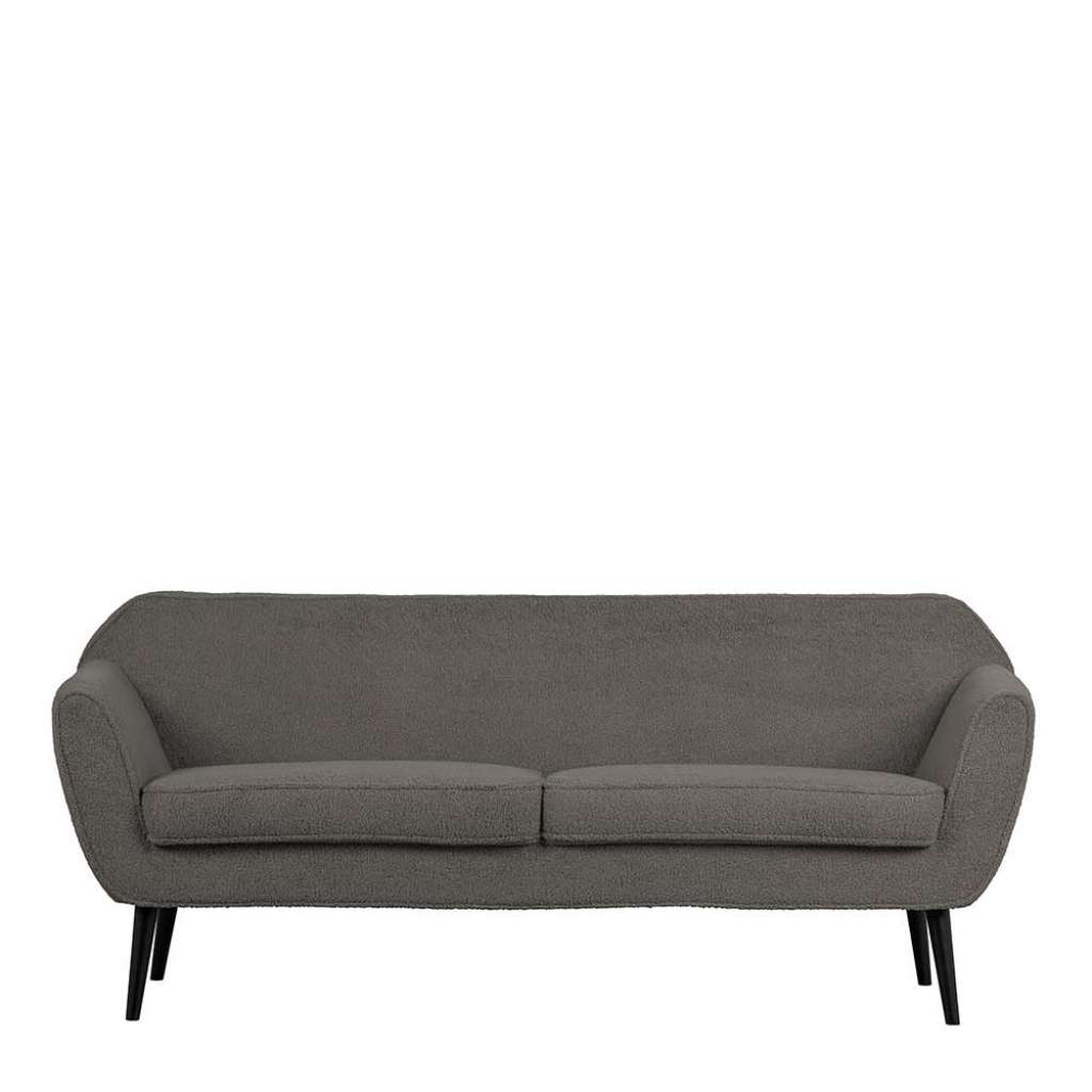 Wohnzimmer Sofa in Schlammfarben Schwarz