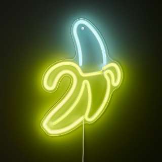 home24 LED-Wandleuchte Banane