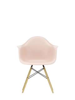 Vitra - DAW mit Vollpolster - creme - Sitzhöhe 46 cm - indoor