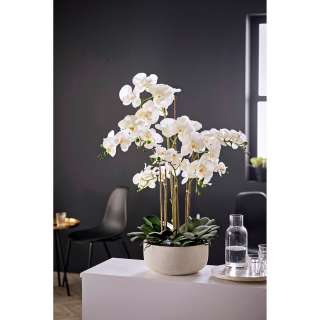 home24 Kunstpflanze Orchideentopf Royal