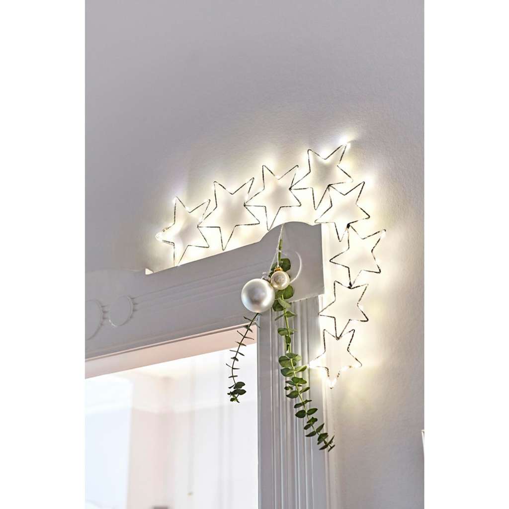 home24 LED-Türrahmen-Dekoration Stern