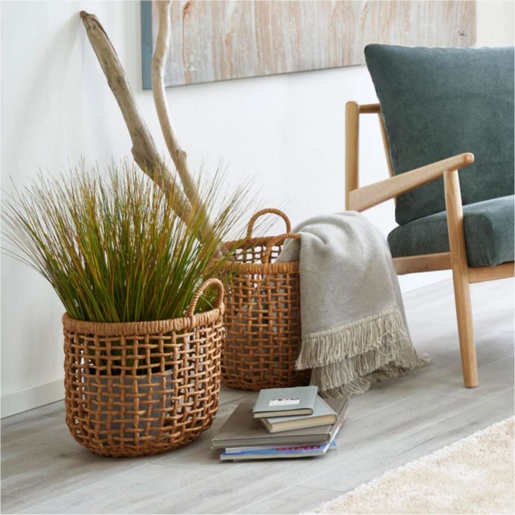 home24 Korb Natur (2-teilig)