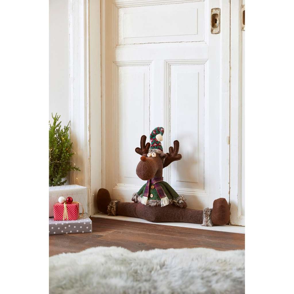 home24 Zugluftstopper Weihnachtselch