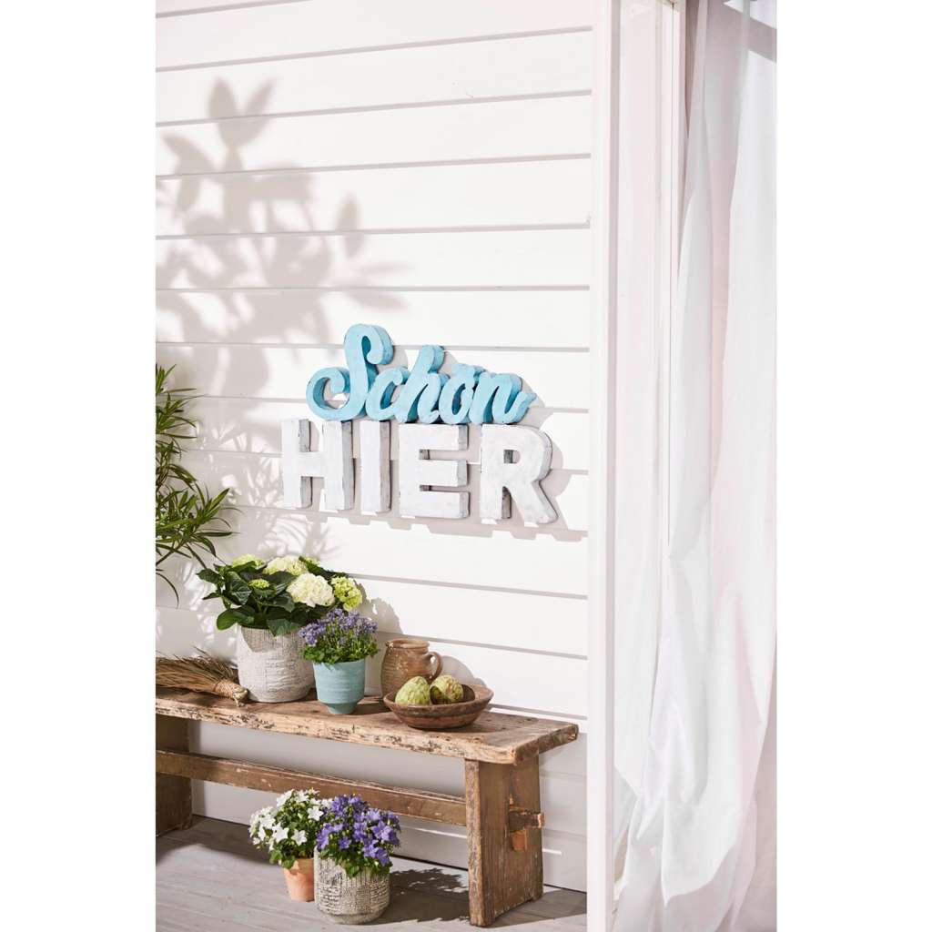 home24 Wandobjekt Schriftzug