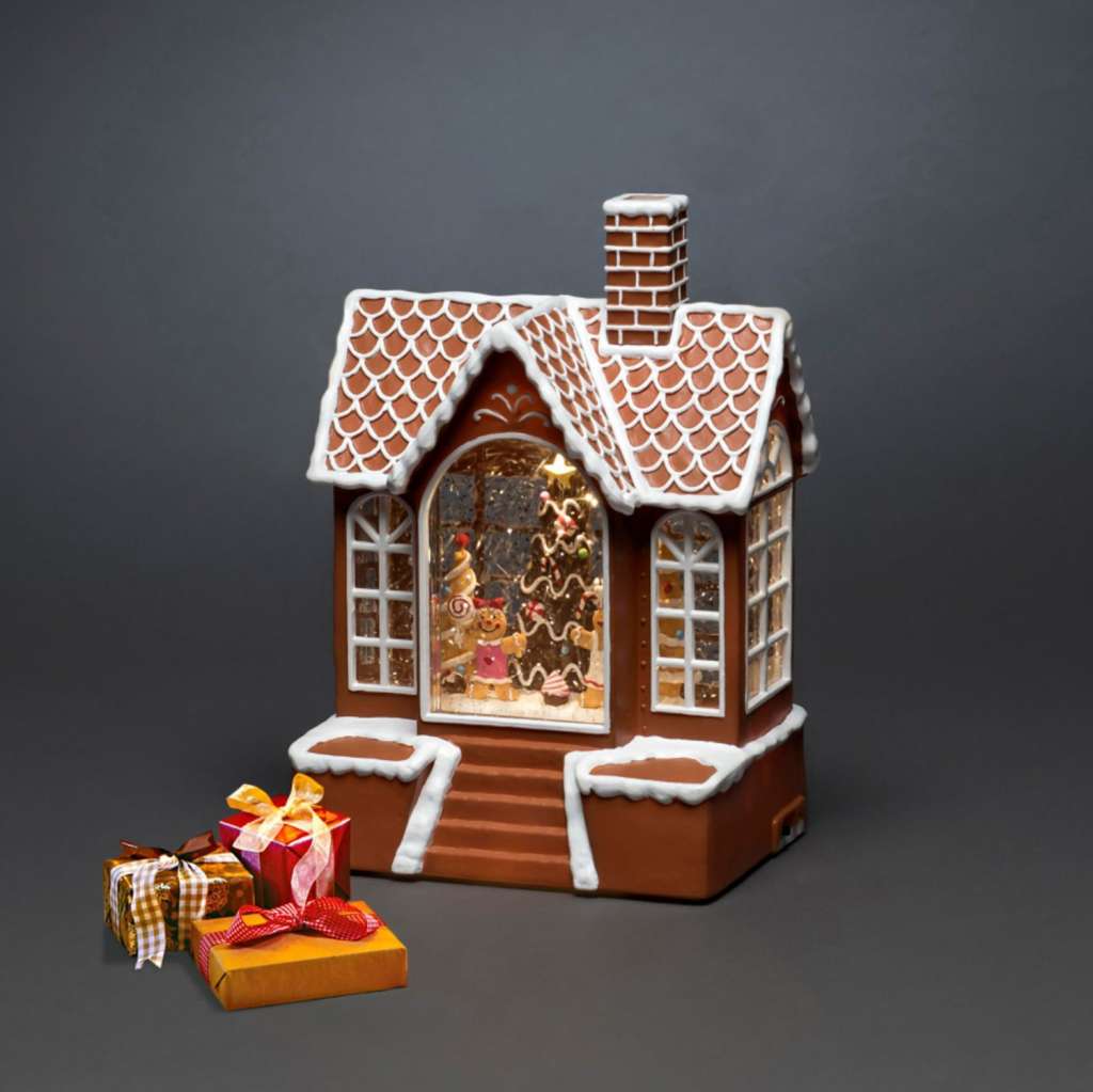 home24 LED-Objekt Lebkuchenhaus