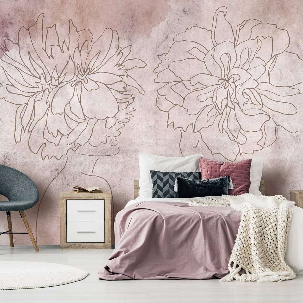 home24 Vlies Fototapete Floristic Fresco