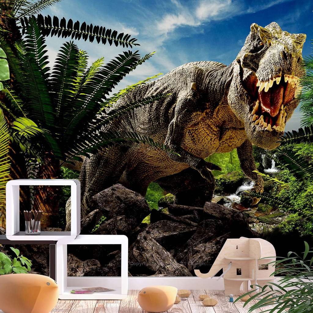 home24 Vlies Fototapete Angry Tyrannosaur