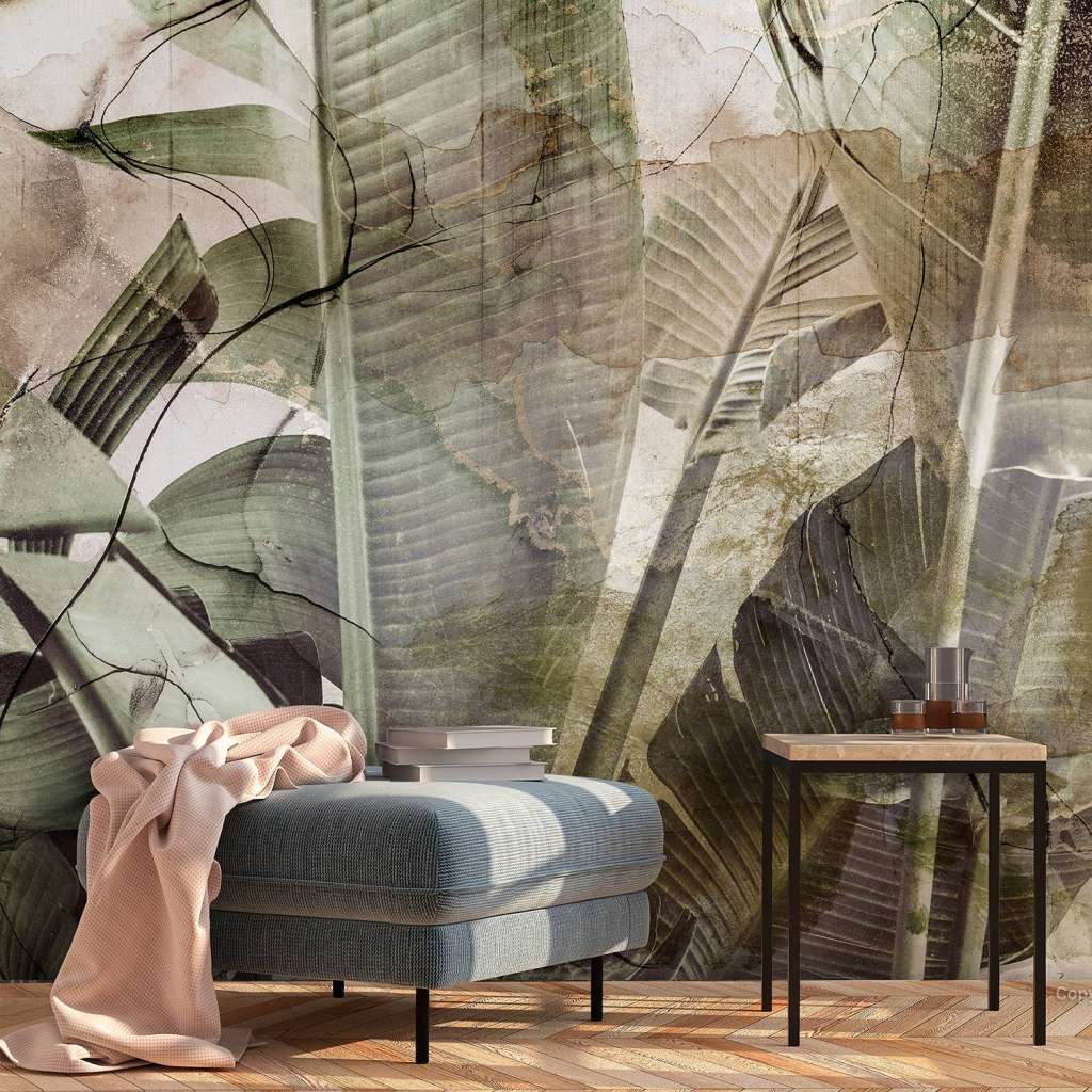 home24 Vlies Fototapete Banana Jungle
