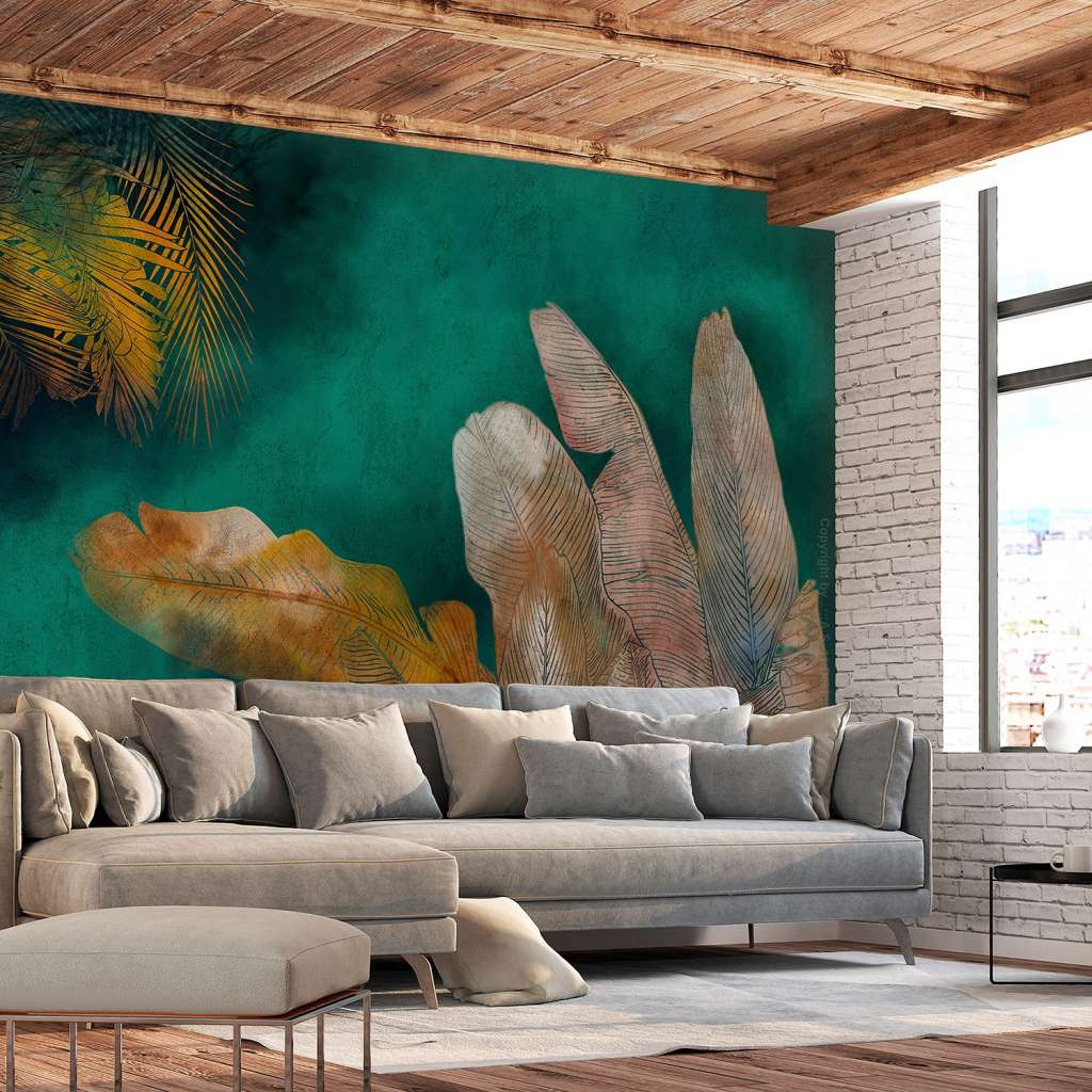 home24 Vlies Fototapete Painted Jungle
