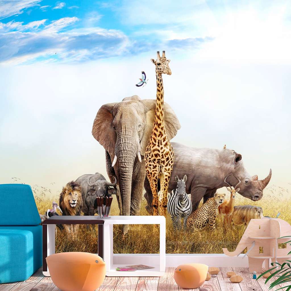 home24 Vlies Fototapete Fauna of Africa