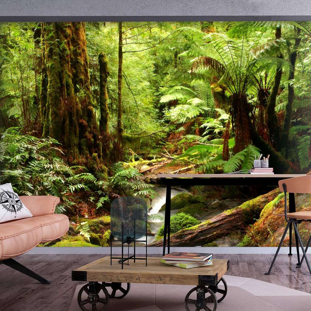 home24 Vlies Fototapete Forest Brook