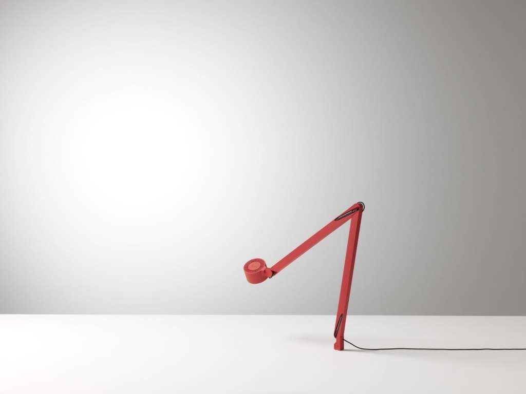 Wästberg - w 127 Tischleuchte - Pin - rot - indoor