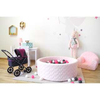 home24 Bällebad Soft Cosy Heart Rosa