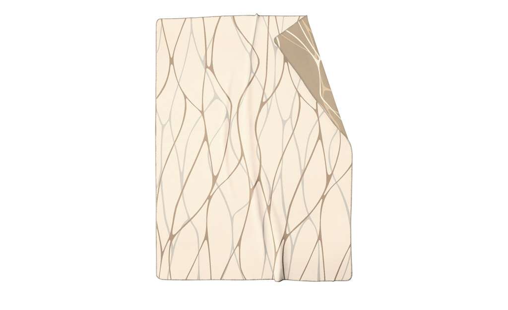 Biederlack Wohndecke  Flow ¦ beige Heimtextilien > Kuscheldecken - Höffner