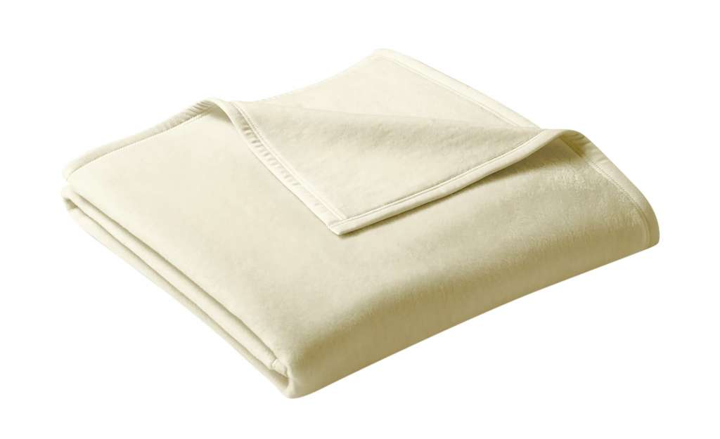Biederlack Wohndecke  Nachhaltigkeit ¦ creme Heimtextilien > Kuscheldecken - Höffner