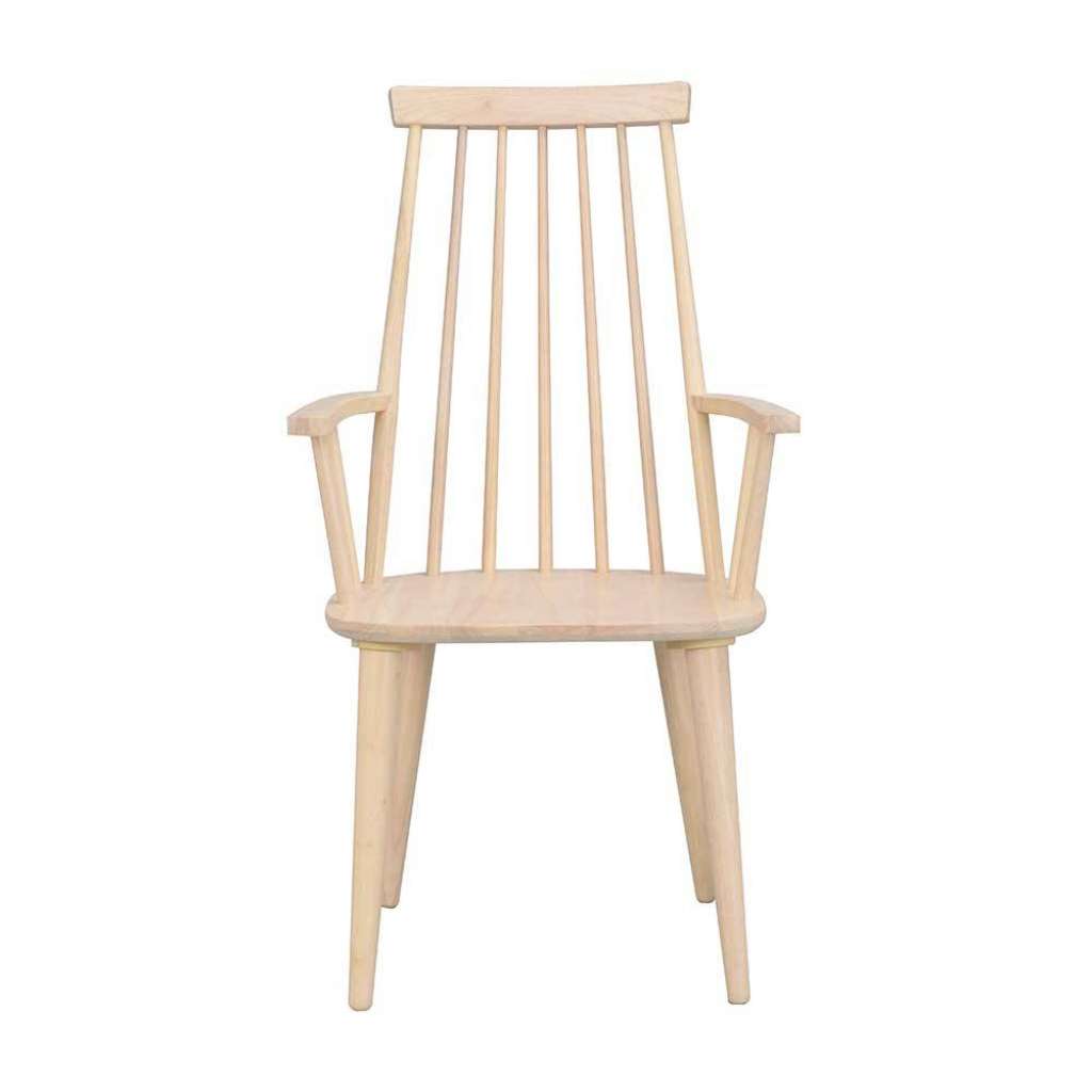 Hochlehner Küchenstühle in Holz White Wash Armlehnen (2er Set)