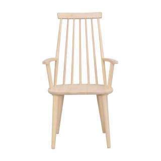 Hochlehner Küchenstühle in Holz White Wash Armlehnen (2er Set)