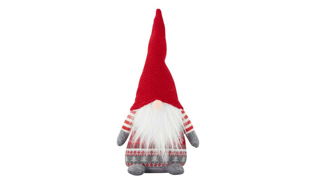 Türstopper  Wichtel mit Strickmütze ¦ rot ¦ 100% Polyesterfüllung Dekoration > Dekoartikel - Höffner