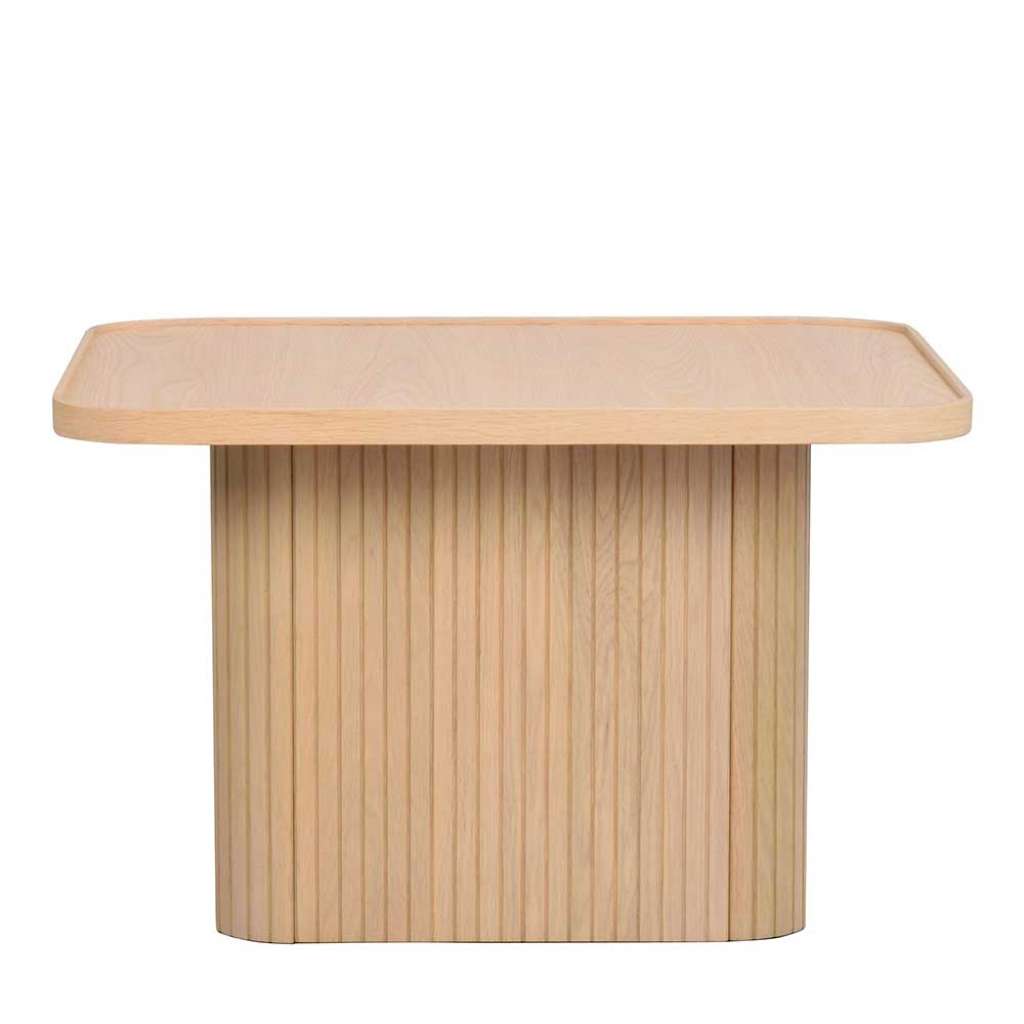 Wohnzimmer Tisch mit quadratischer Tischplatte Siebziger Jahre Look