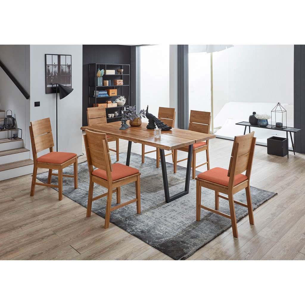 home24 Esszimmerstuhl Kasai  (2er-Set)