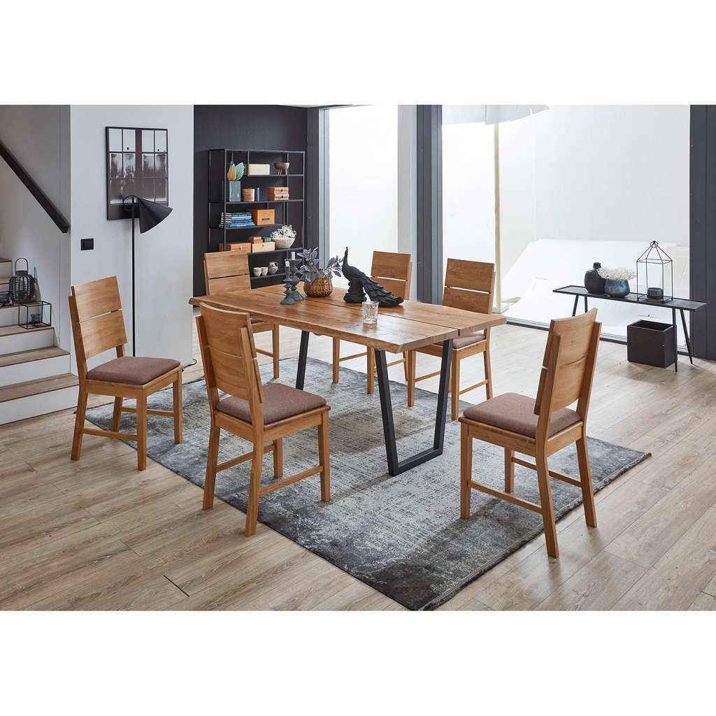 home24 Esszimmerstuhl Kasai  (2er-Set)