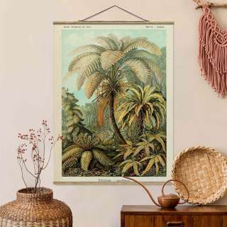 home24 Stoffbild  Botanik Vintage Laubfarne