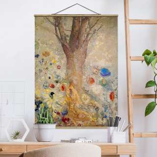 home24 Stoffbild Odilon Redon Der Buddha