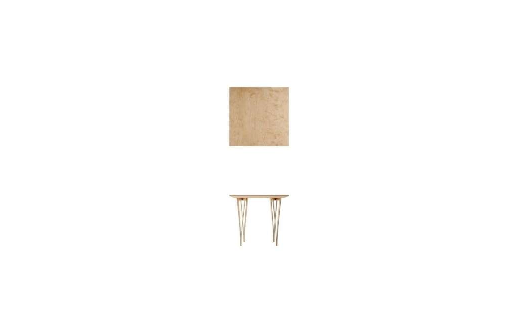Moormann - Spanoto Tisch - Birke/Birke - S - beige - indoor