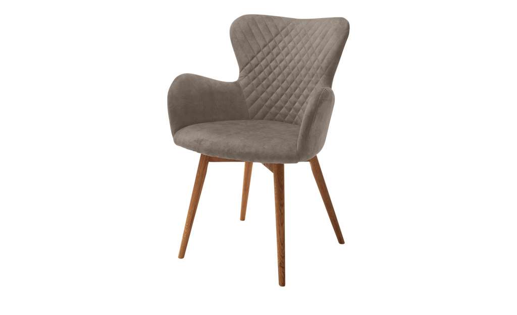 Gray & Jones Polsterstuhl  Tierra Fuego Two ¦ braun Stühle > Esszimmerstühle > Esszimmerstühle mit Armlehnen - Höffner
