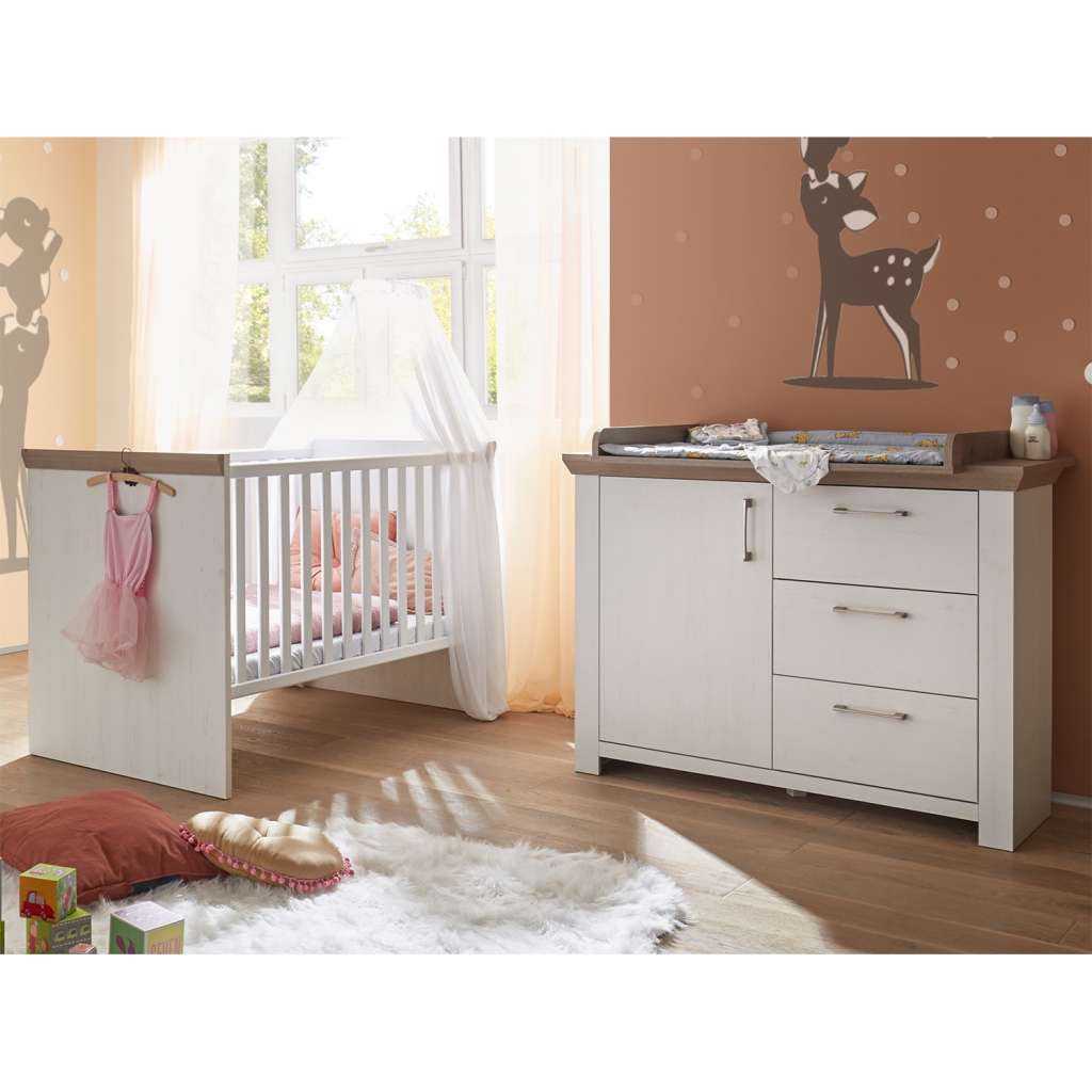 home24 Babyzimmer-Set New York III (2-teilig)