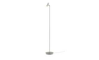 LED-Stehleuchte, 1-flammig, Nickel-matt ¦ silber Lampen & Leuchten > Innenleuchten > Stehlampen - Höffner