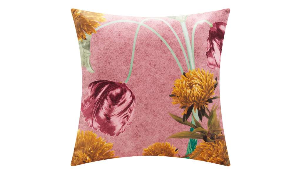 LAVIDA Kissen  Floral ¦ lila/violett ¦ 100% Polyesterfüllung Heimtextilien > Kissen > Dekokissen - Höffner