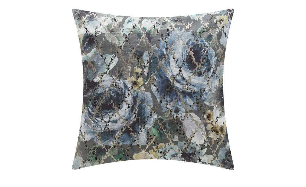como Kissen  Floral ¦ blau ¦ 100% Polyesterfüllung Heimtextilien > Kissen > Dekokissen - Höffner