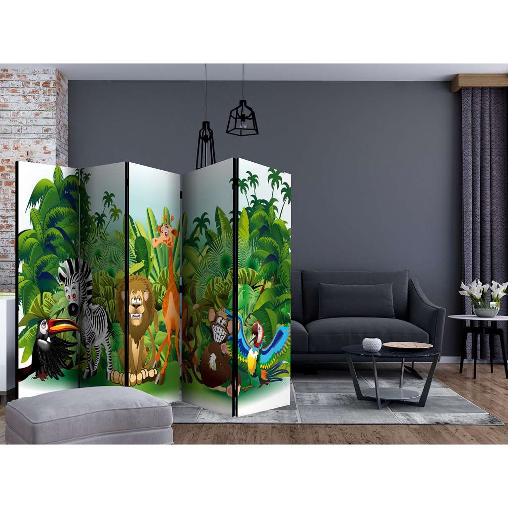home24 Paravent Jungle Animals
