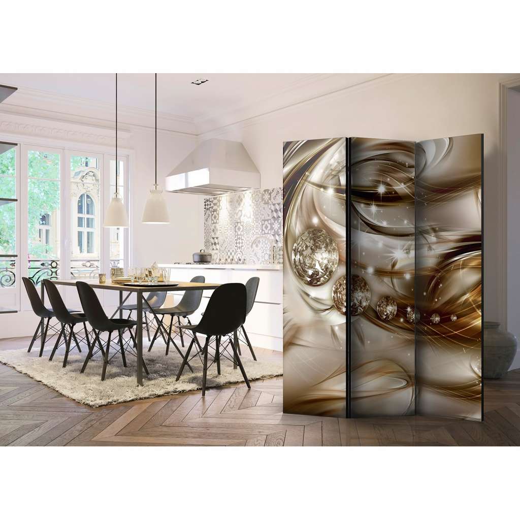home24 Paravent Chocolate Tide