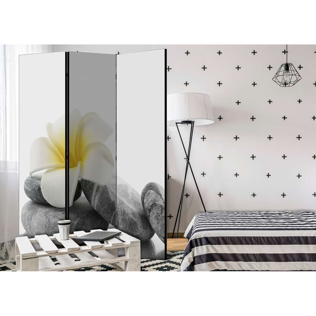 home24 Paravent White Lotus