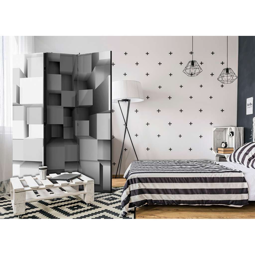 home24 Paravent Geometric Puzzle