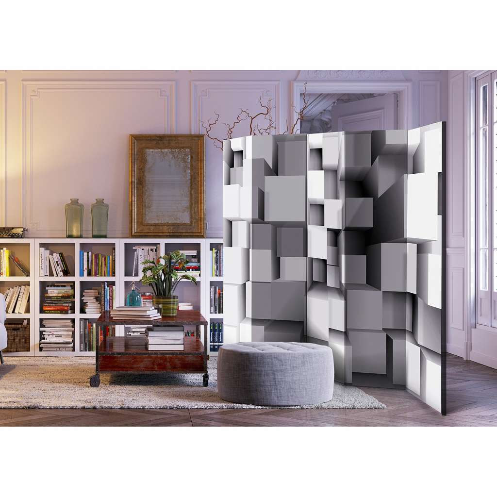 home24 Paravent Geometric Puzzle