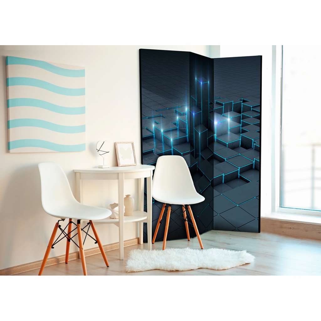 home24 Paravent Black City
