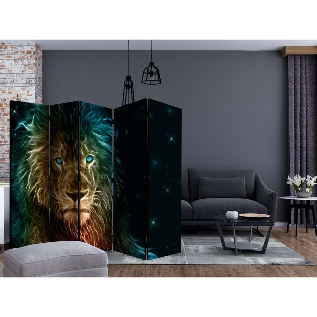 home24 Paravent Abstract Lion