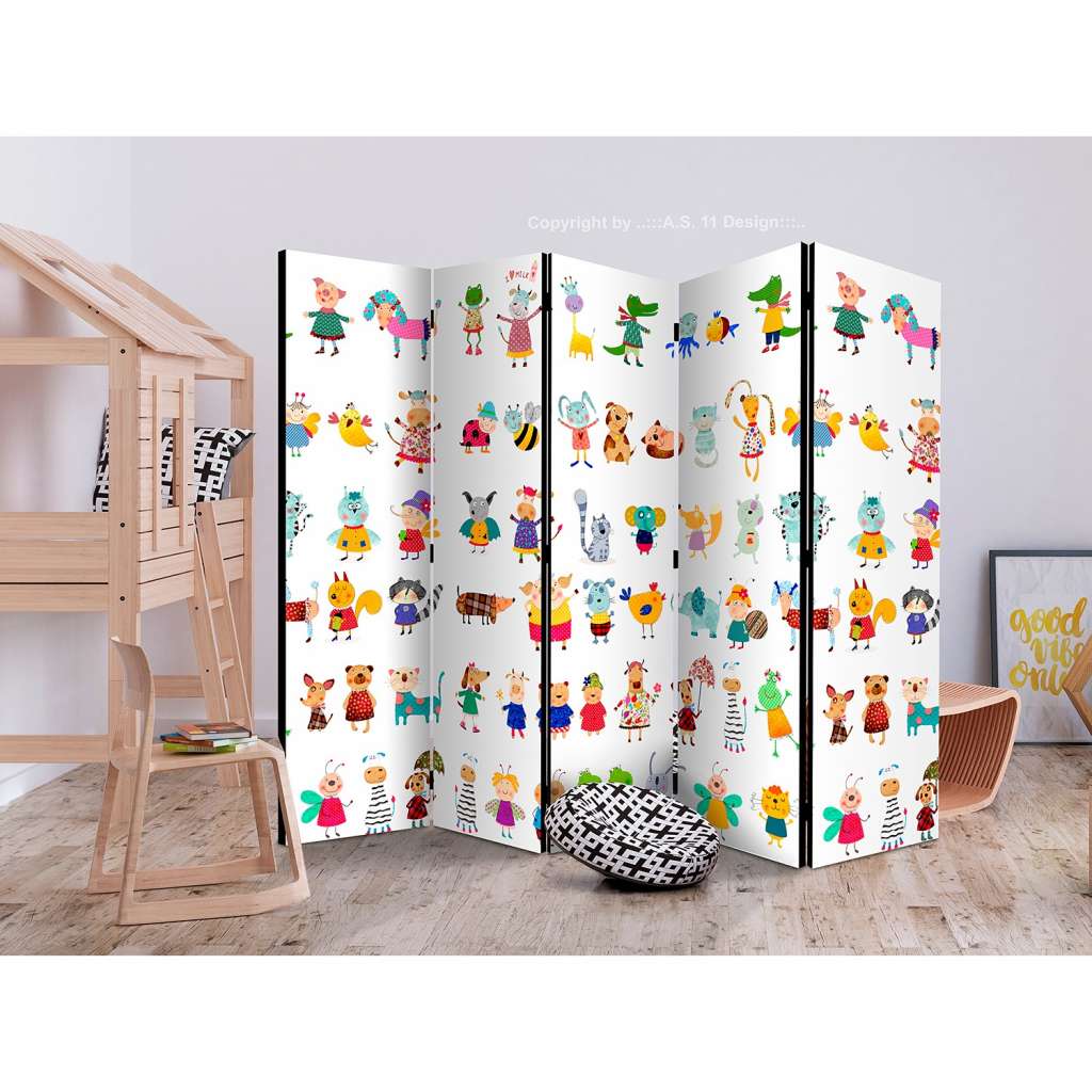 home24 Paravent Cartoon Pets