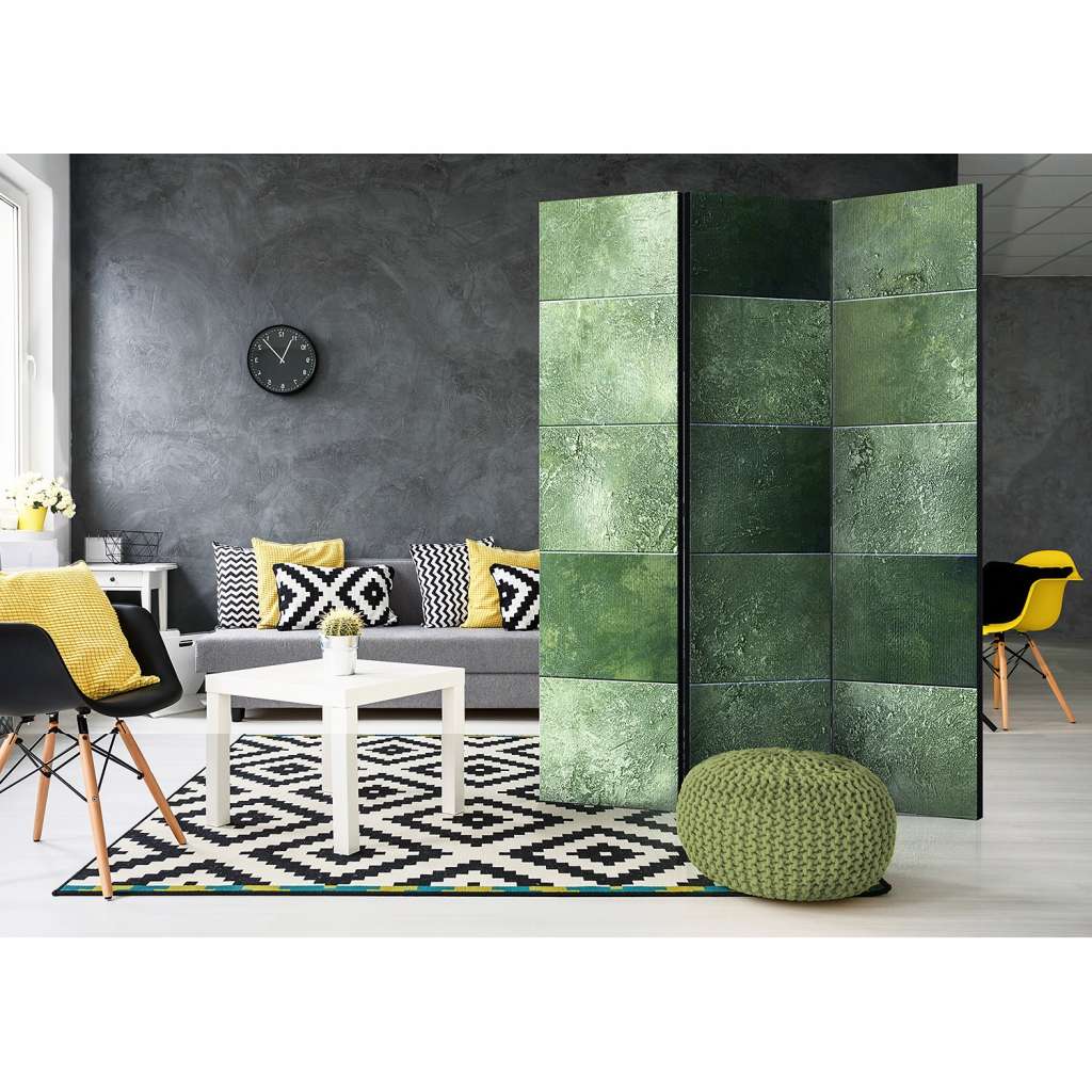 home24 Paravent Green Puzzle