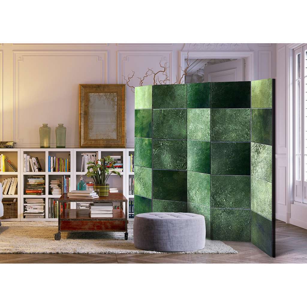 home24 Paravent Green Puzzle