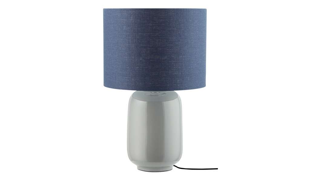 Tischleuchte, 1-flammig, Keramik grau ¦ grau Ø: 30 Lampen & Leuchten > Innenleuchten > Tischlampen - Höffner