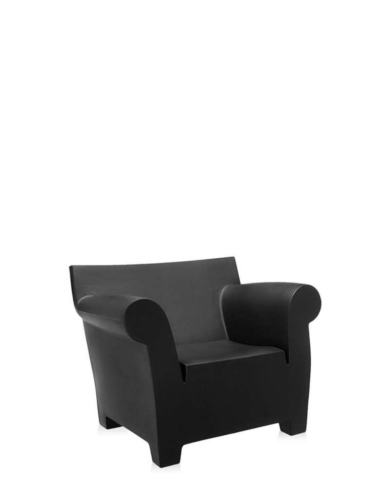 Kartell - Bubble Club Sessel - schwarz - outdoor