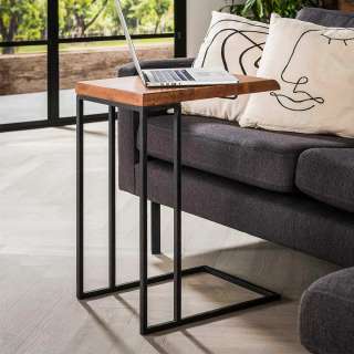 Anstelltisch Sofa im Industry und Loft Stil natürlicher Baumkante