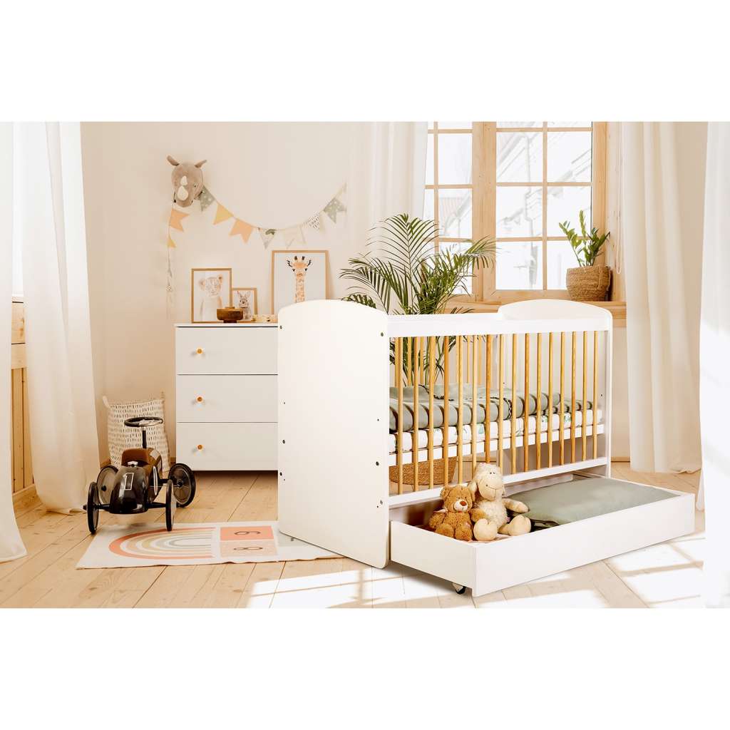 home24 Babybett Karolina (inkl. Schublade)