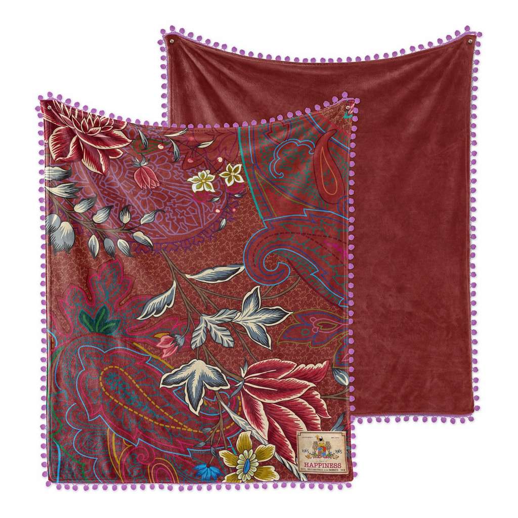 home24 Plaid Ruby