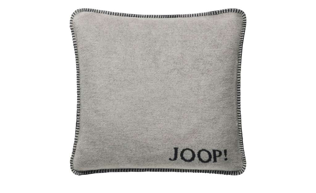 JOOP! Kissen   Joop! Uni Doubleface ¦ grau ¦ Füllung: 100% Polyester Heimtextilien > Kissen > Dekokissen - Höffner