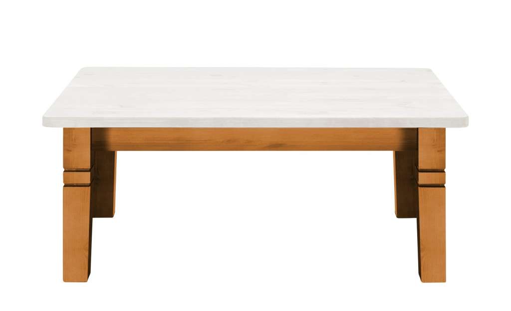 maison bleue Couchtisch  Florian ¦ weiß Tische > Couchtische > Couchtisch Massivholz - Höffner